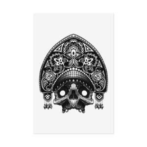 PRINT - Slavic Skull - Max Toyer - 285gsm