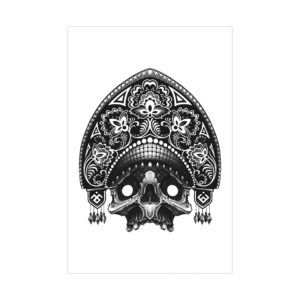 PRINT - Slavic Skull - Max Toyer 175gsm