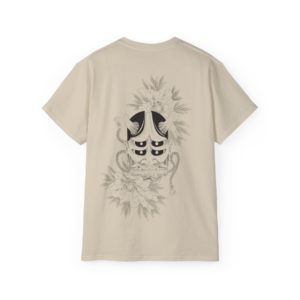 T-shirt Hannya et le parchemins de vie par Romain tattw