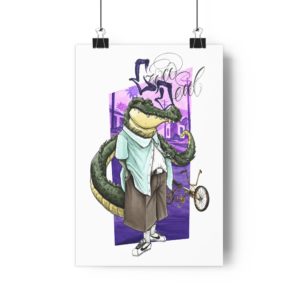 Print West coast croco par KLEMS