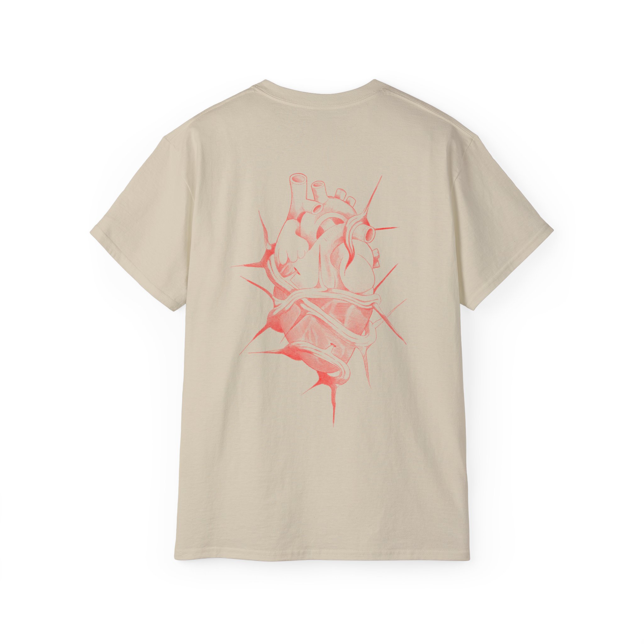 T-shirt Cœur à vif par Romain tattw – Image 5