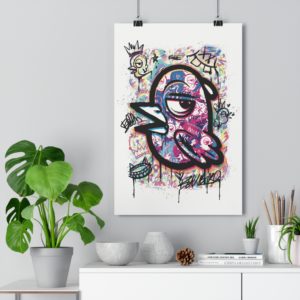 Print Riot bird par Blackbird