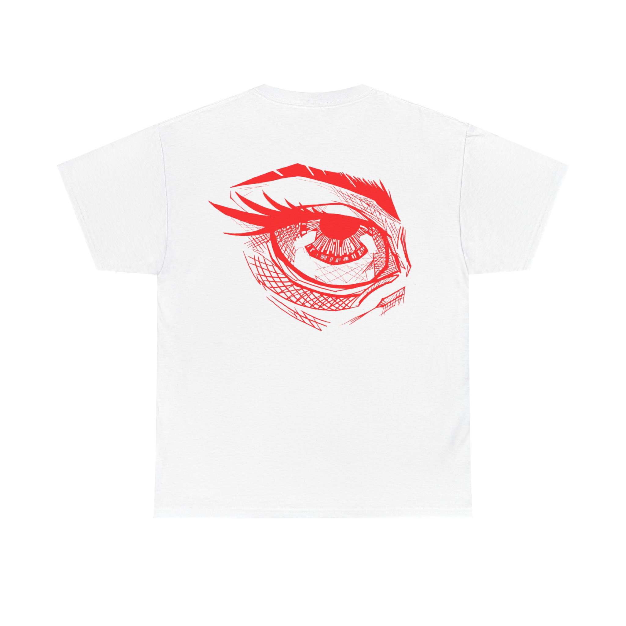 T-shirt The eye (rouge) par Lo – Image 3