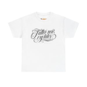T-shirt Tatto Now Cry Later par Thugs Nerds