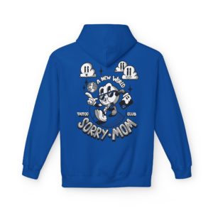 Hoodie A NEW WORLD par Sorry Mom
