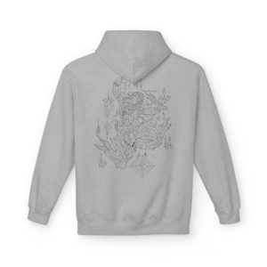 Hoodie Hanuman par Weecketattoo