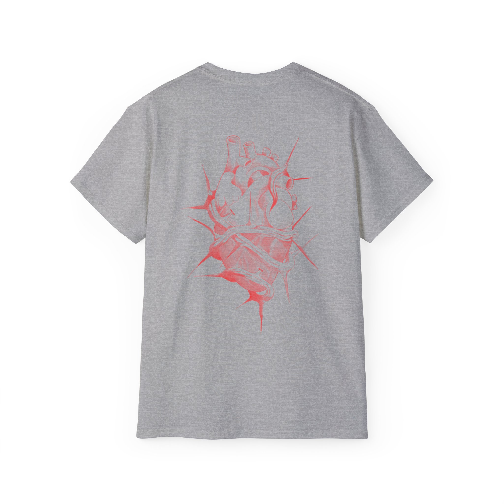 T-shirt Cœur à vif par Romain tattw