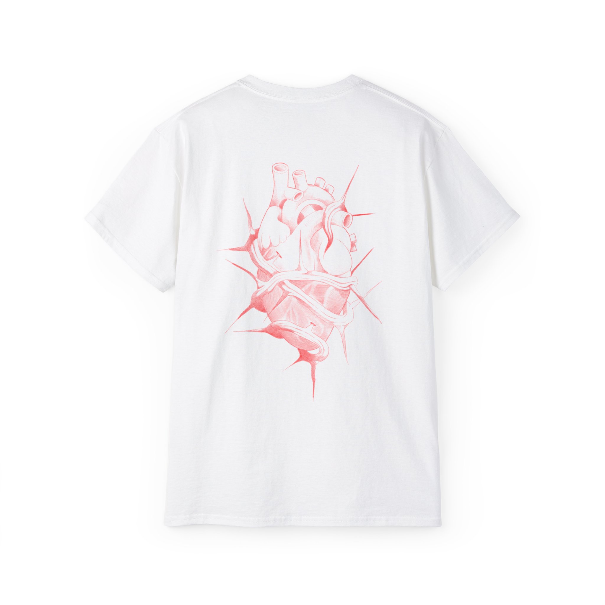 T-shirt Cœur à vif par Romain tattw – Image 3