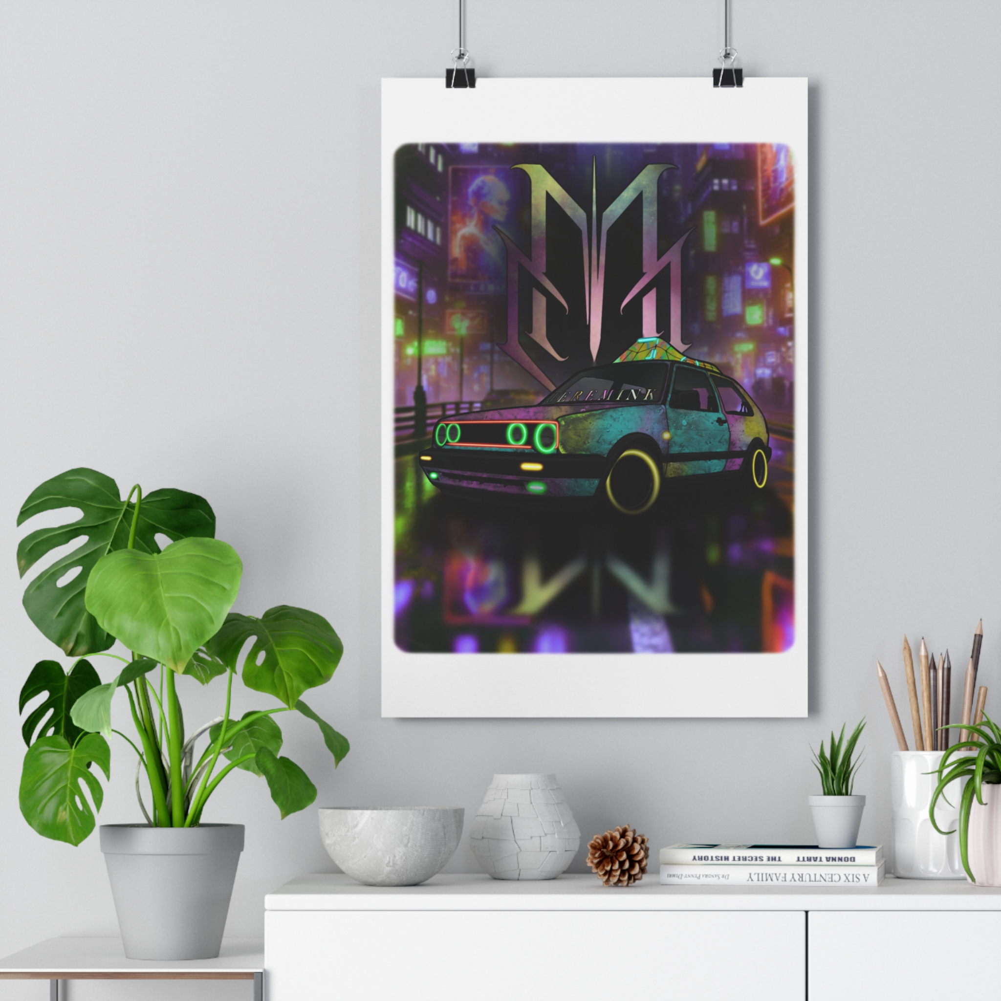 Print Neon Drift Society par Jeremink – Image 2