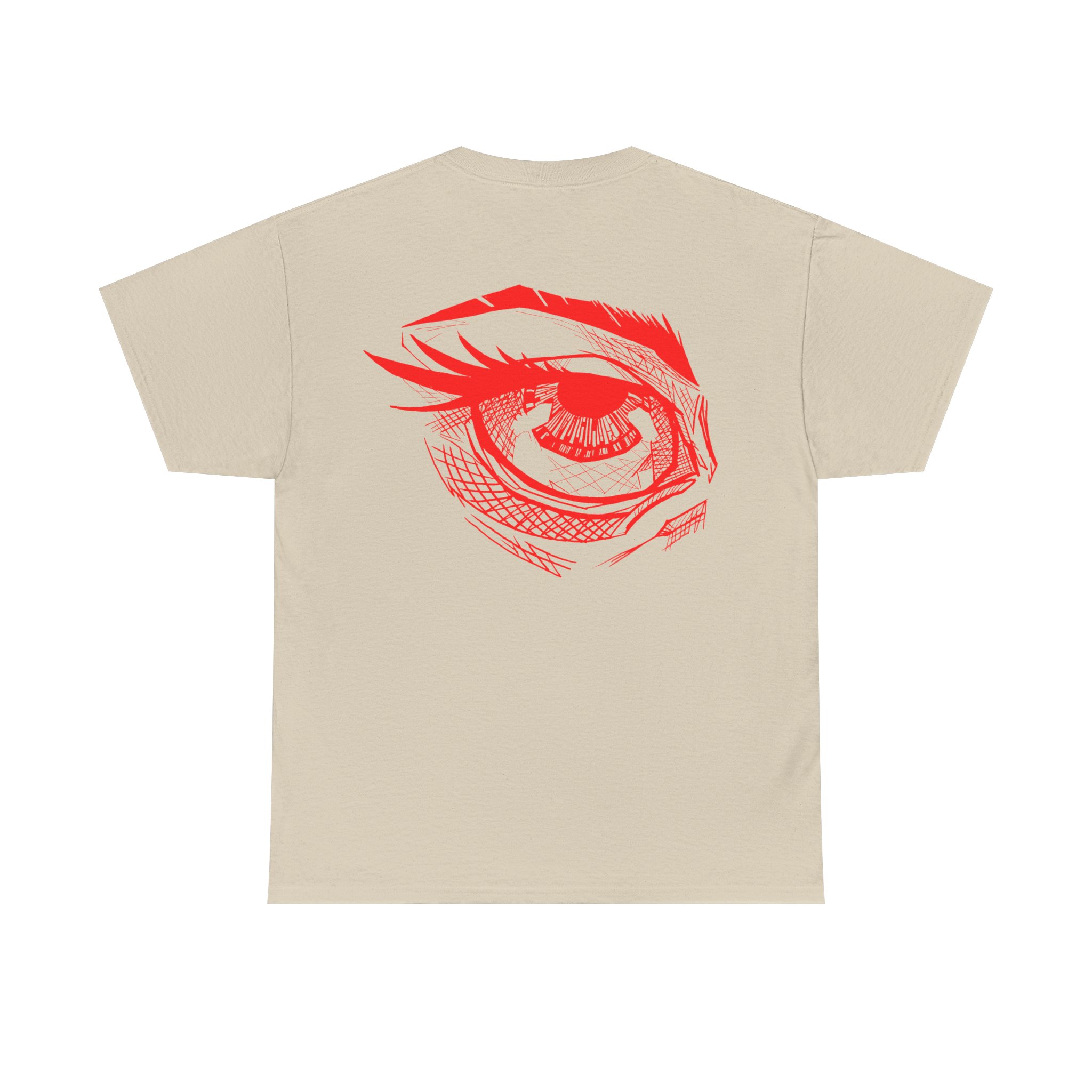 T-shirt The eye (rouge) par Lo – Image 4