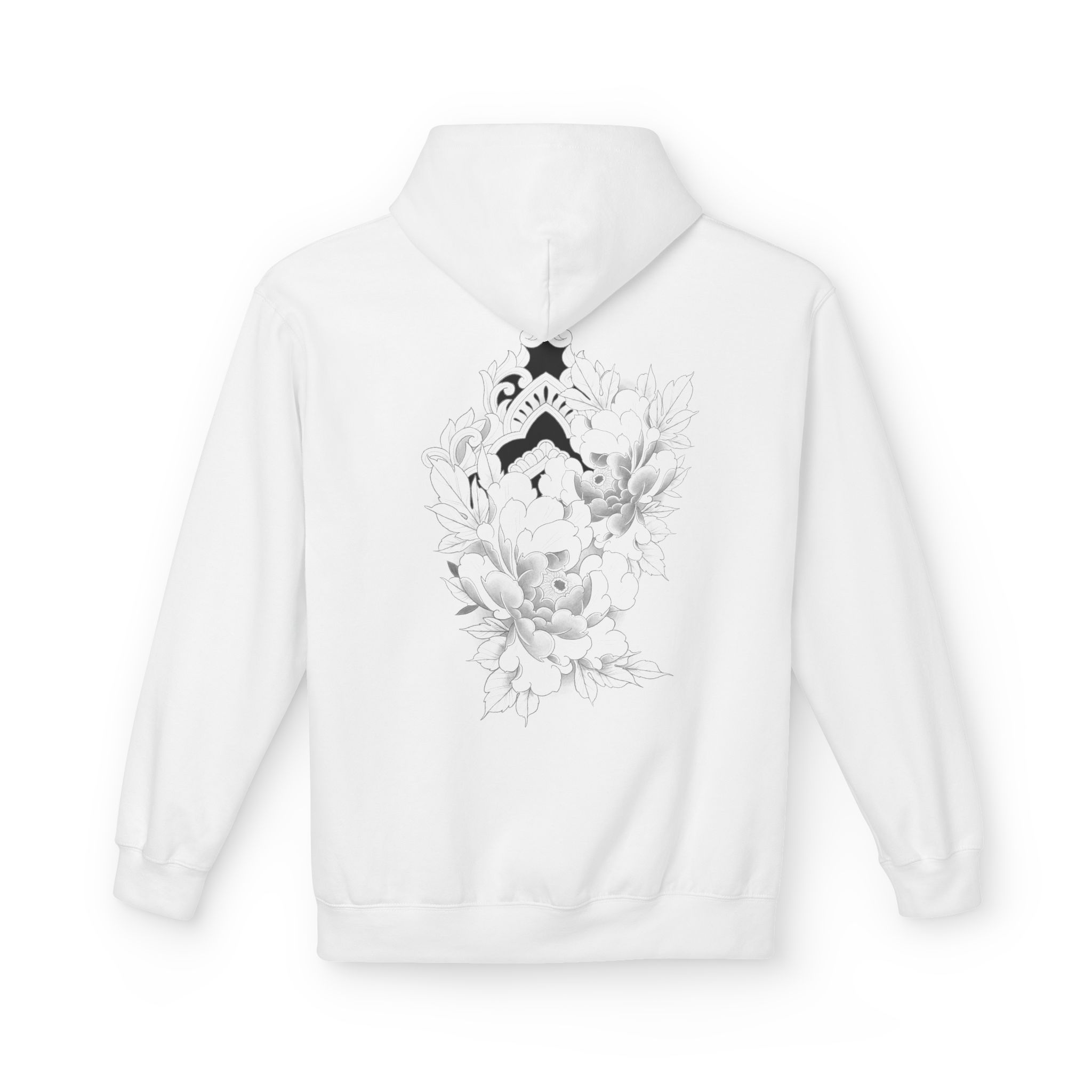 Hoodie Flower par Romain tattw – Image 3