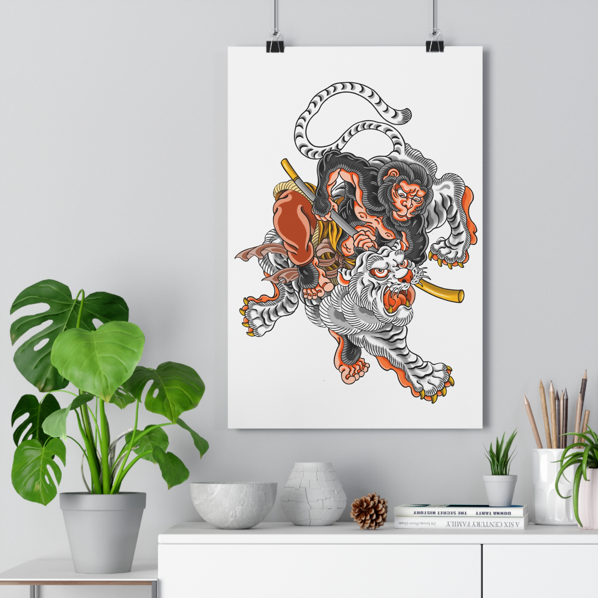 Print Wukong & Tiger par Linh8 – Image 2
