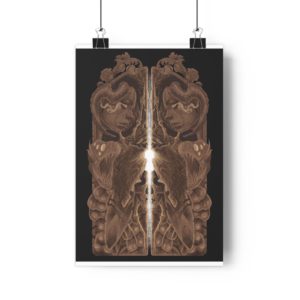 Art Print La porte par Spardan