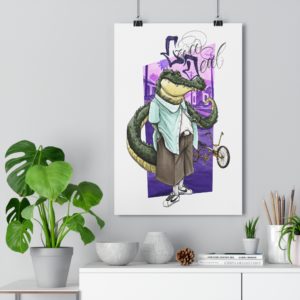 Print West coast croco par KLEMS