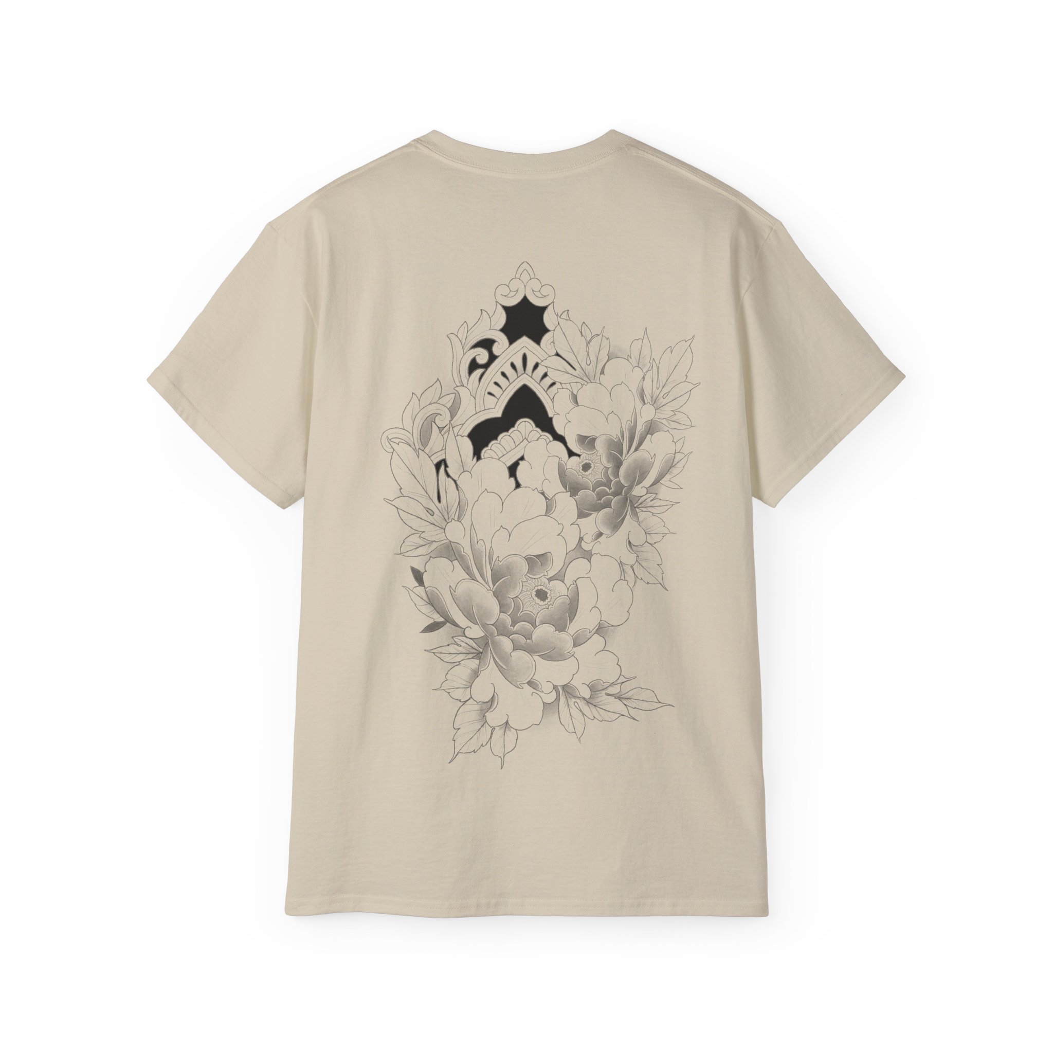 T-shirt Flower par Romain tattw – Image 3