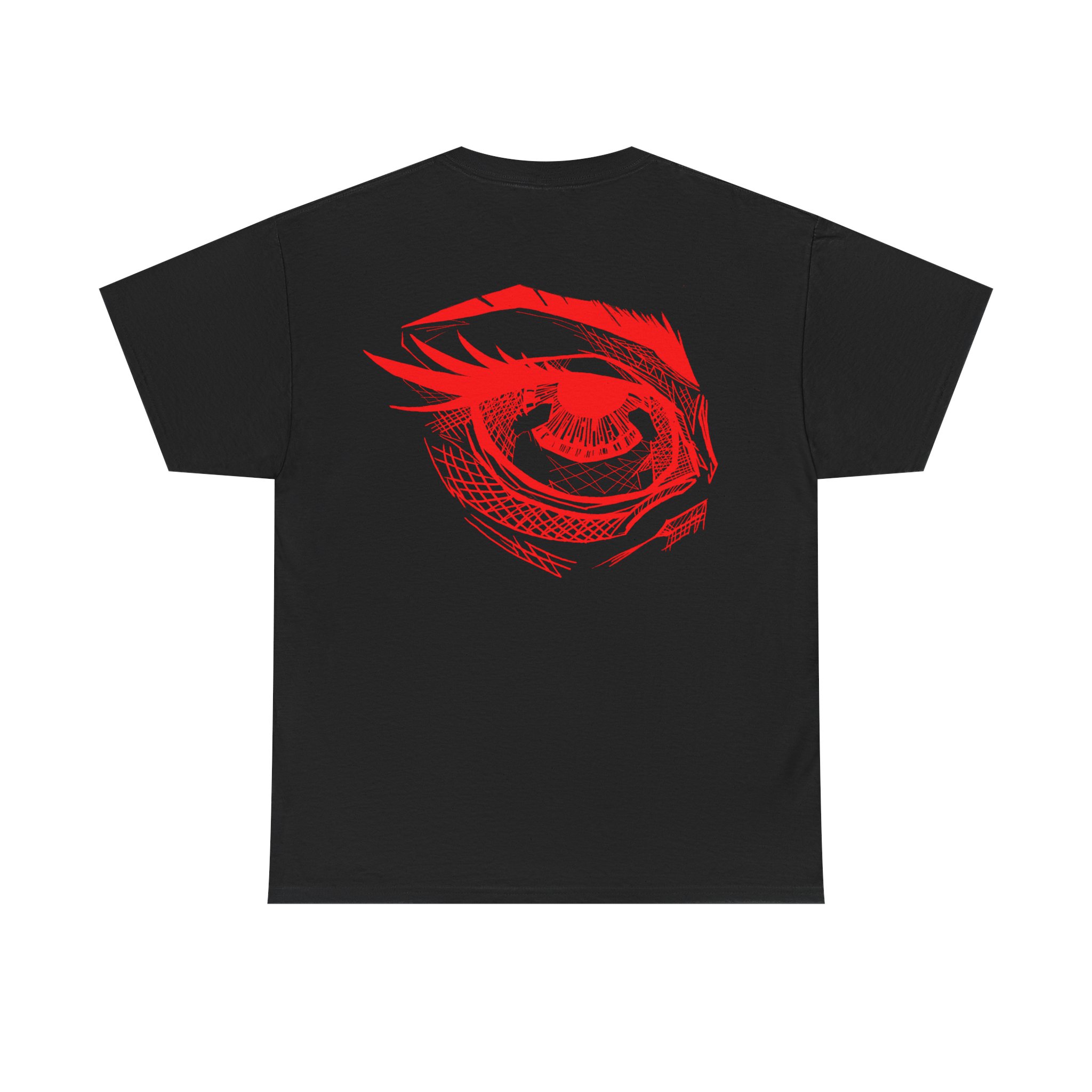 T-shirt The eye (rouge) par Lo