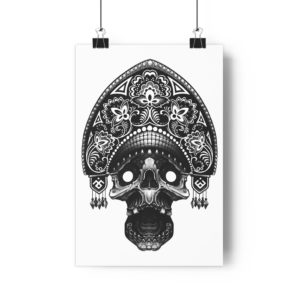 Print Slavic Skull par Max Toyer