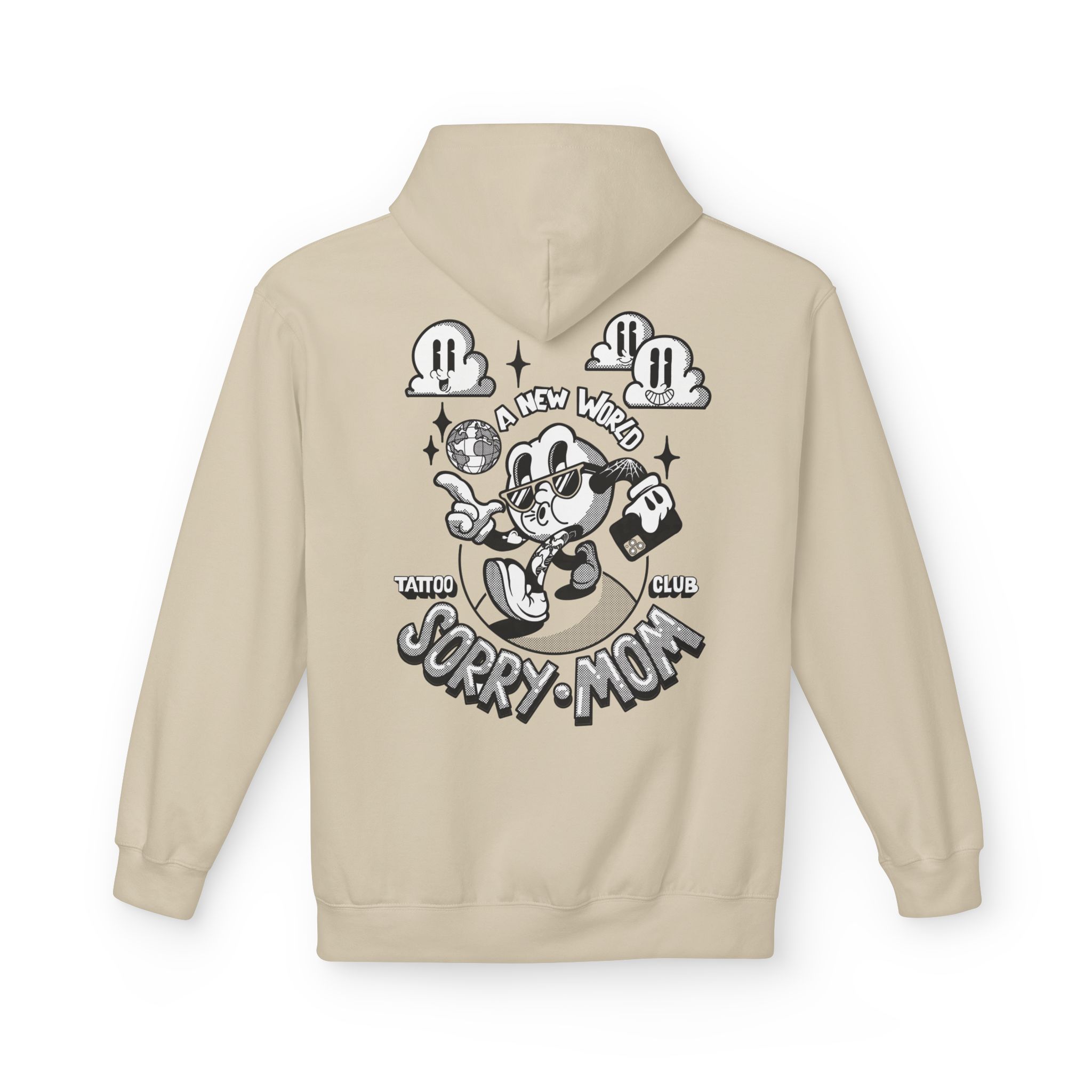 Hoodie A NEW WORLD par Sorry Mom – Image 6