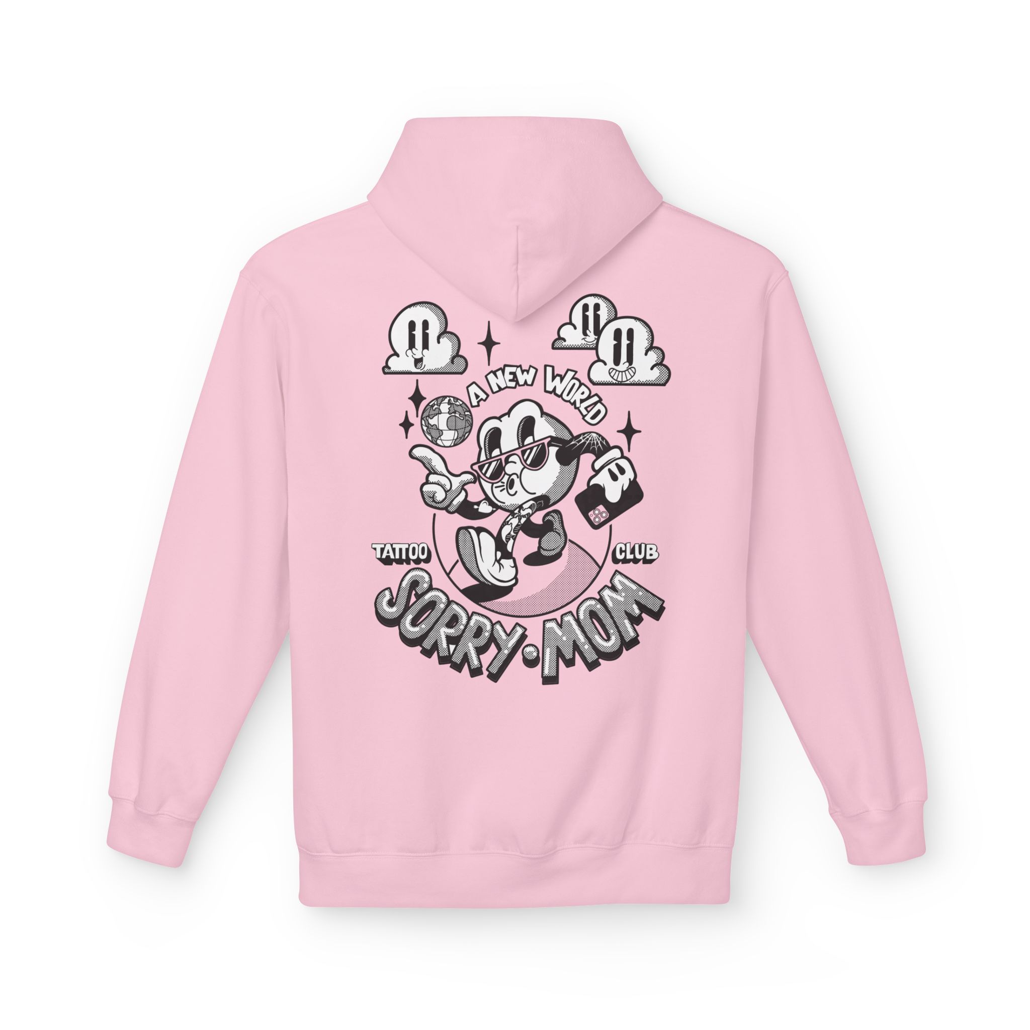 Hoodie A NEW WORLD par Sorry Mom – Image 8