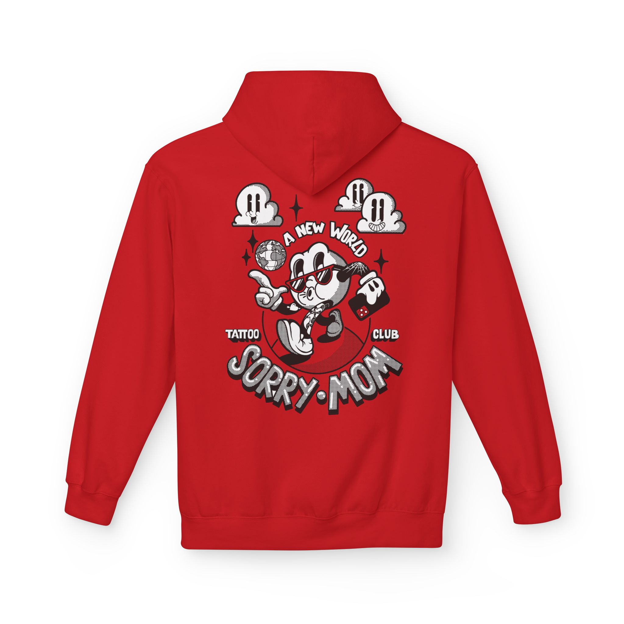 Hoodie A NEW WORLD par Sorry Mom – Image 5