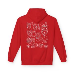 Hoodie CATS 4 TATS par Topettedencre
