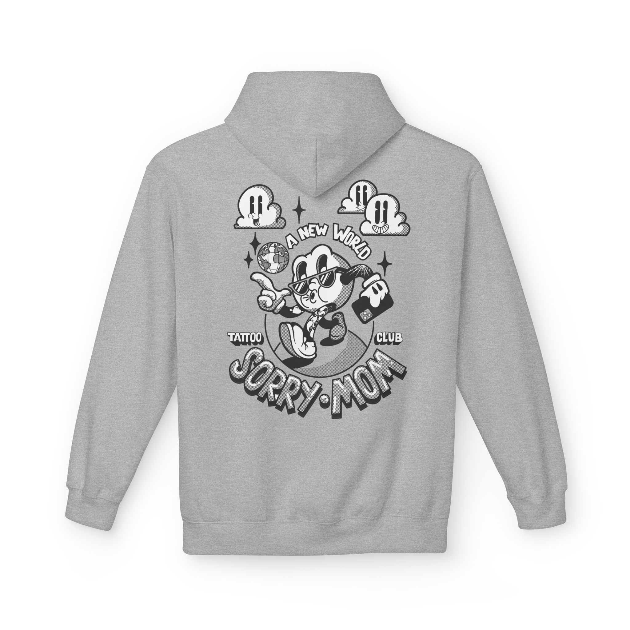 Hoodie A NEW WORLD par Sorry Mom – Image 7