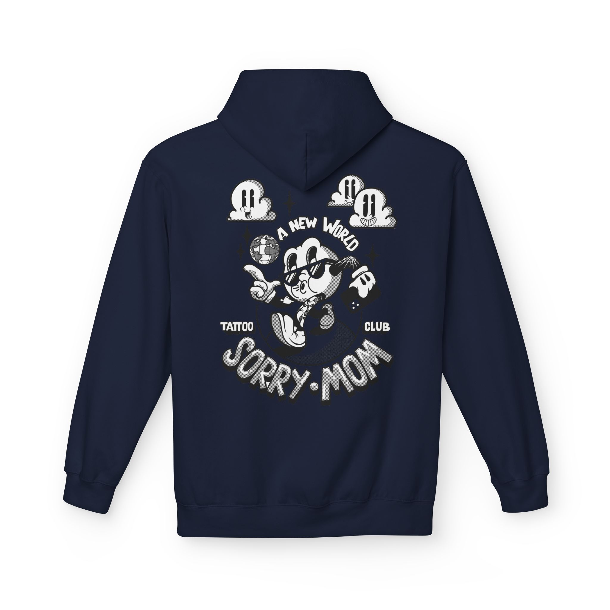 Hoodie A NEW WORLD par Sorry Mom – Image 4