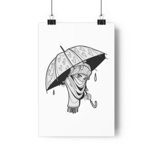Print Street woman par POUSSLAPUCK
