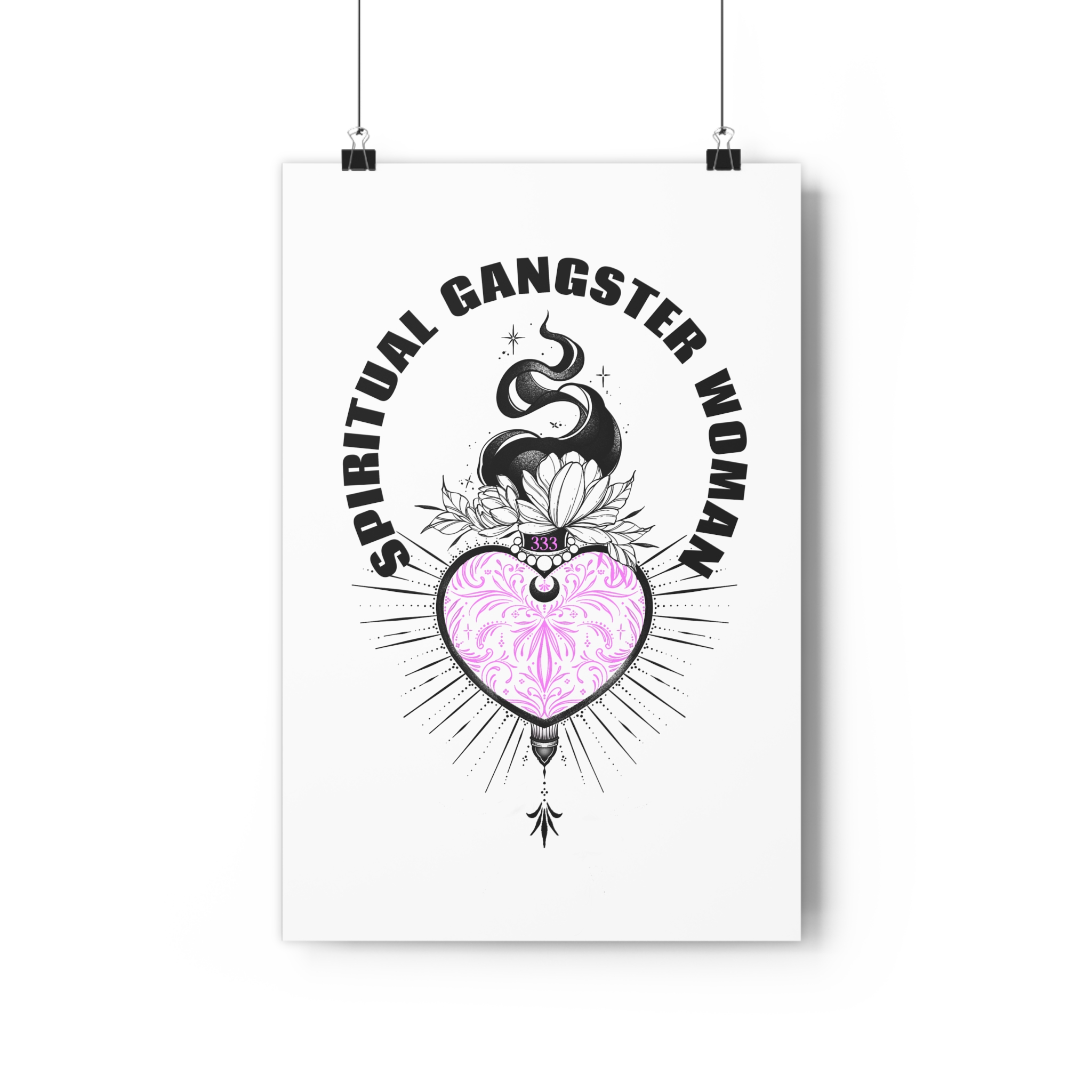 Art Print Spiritual gangster woman par Ambrebleu – Image 3