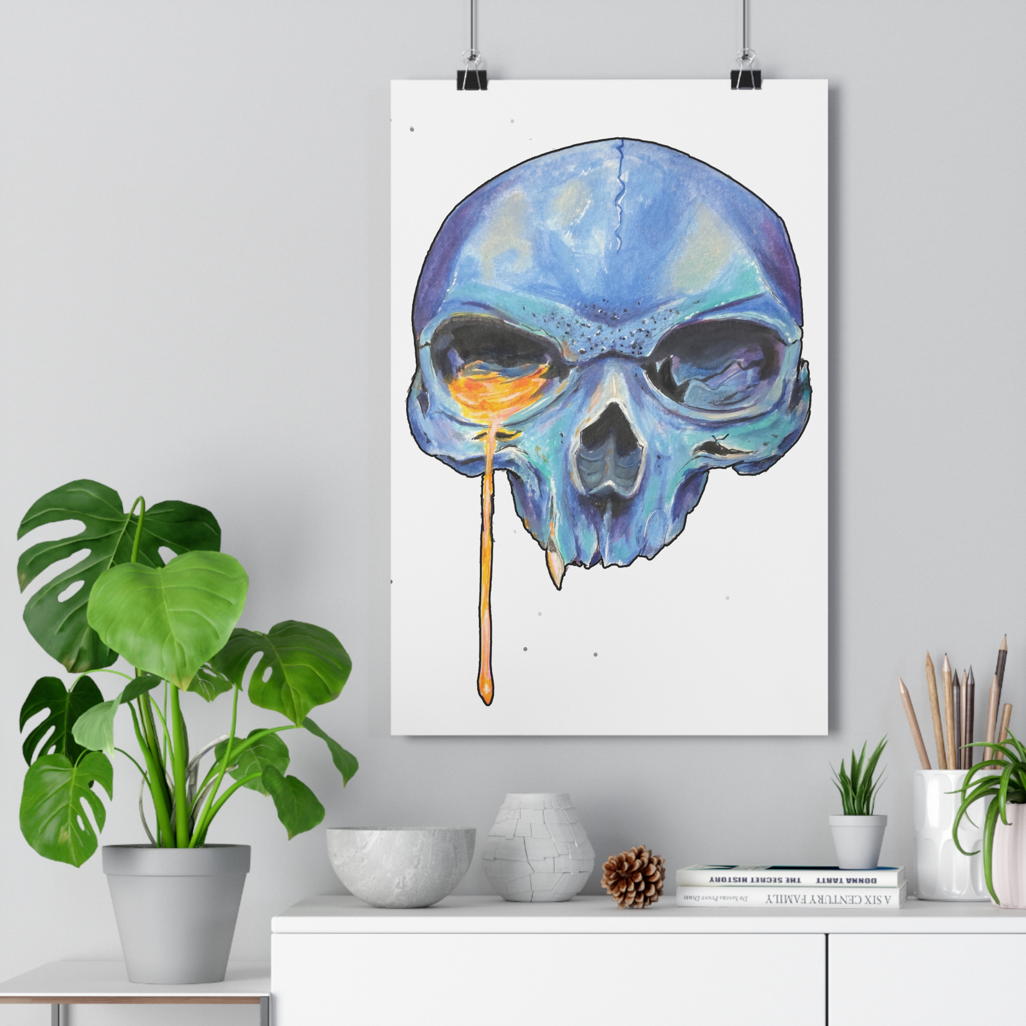 Art Print Chaude larme par Lo – Image 2