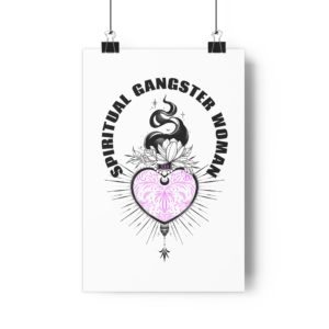 Art Print Spiritual gangster woman par Ambrebleu