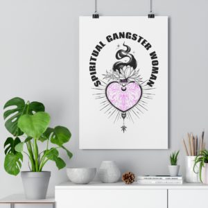 Art Print Spiritual gangster woman par Ambrebleu